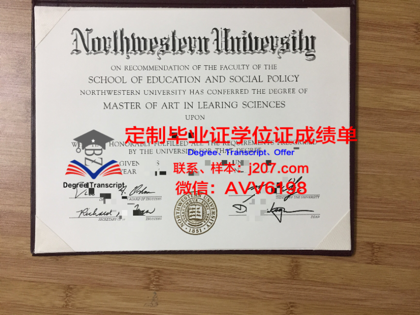 佳米雅综合大学硕士毕业证书样本