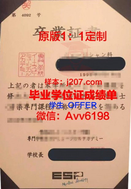 国际商务专门学校毕业证成绩单:跃向未来的通行证