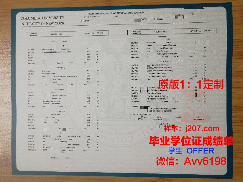 国际人文经济学院成绩单:探索全球化背景下的教育成果