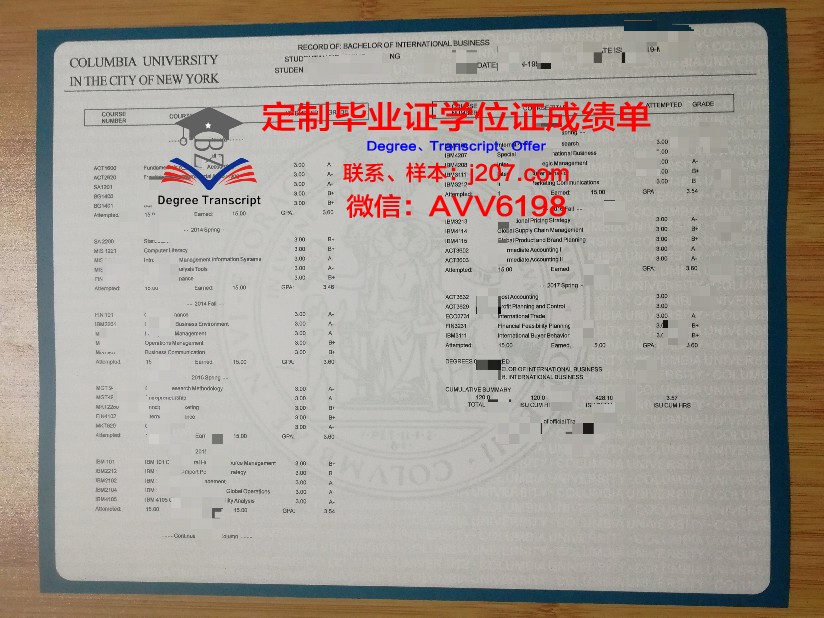 国际研究学院成绩单：展现学术实力与国际化视野