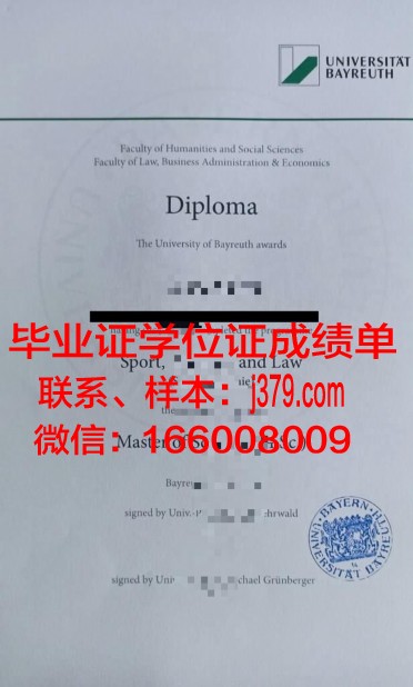 拜罗伊特大学硕士毕业证(拜罗伊特大学bwl)